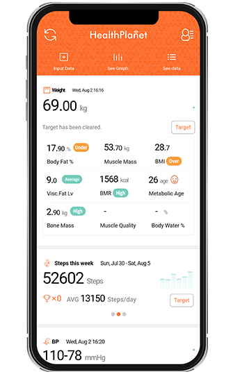 HealthPlanet app